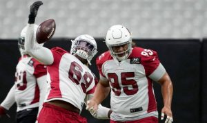 Camp K notes: Cardinals want 'biggest human' Leki Fotu to be a bully