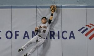 D-backs' Varsho acclimating to CF, working through struggles at plate