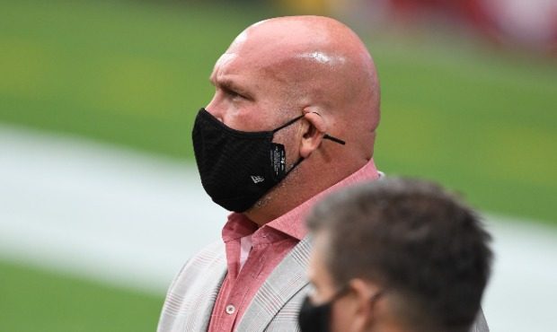GLENDALE, ARIZONA - SEPTEMBER 20: General Manager Steve Keim of the Arizona Cardinals walks on the ...
