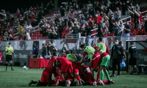Rising FC punches ticket to conference semis with late extra time winner