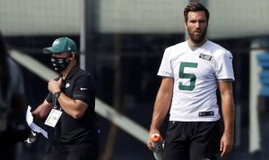 Jets to start QB Joe Flacco vs. Cardinals with Sam Darnold injured