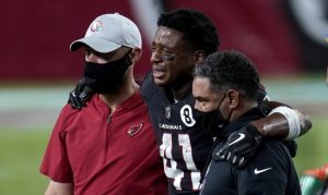 Cardinals RB Kenyan Drake reportedly suffered ankle ligament tear
