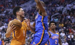 Suns' Chris Paul, Devin Booker already hit the hardwood at Sarver's house