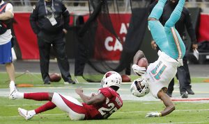 Cardinals release cornerback De'Vante Bausby following loss to Dolphins