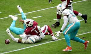 Cardinals' ascent hits speed bump in dispiriting loss to Dolphins