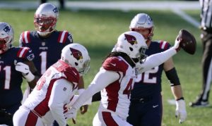 Markus Golden INT of Patriots QB Cam Newton sets up Cardinals' fast start