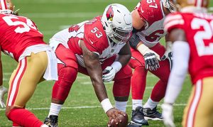Cardinals activate OL Lamont Gaillard, place LB Kylie Fitts on IR
