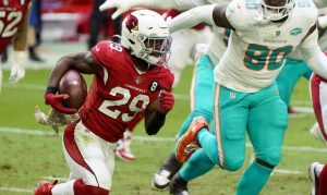 Chase Edmonds a game-time decision, but Cardinals hopeful he will play