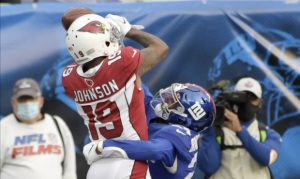KeeSean Johnson jumps Andy Isabella in Cardinals WR pecking order