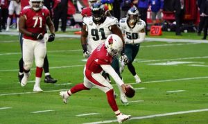 Kyler Murray, DeAndre Hopkins find togetherness in mistakes vs. Eagles
