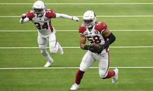 Cardinals' Jordan Hicks ruled out vs. Rams with neck injury