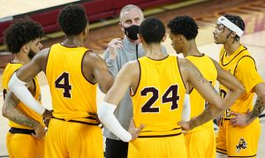 Bobby Hurley 'far from disappointed' with Sun Devils squad this season