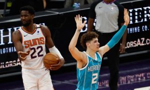 On-edge Suns upset over calls, defense in loss to Hornets
