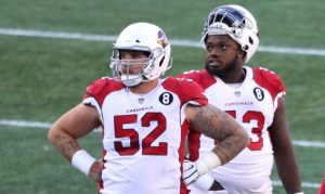 Cardinals trade OL Mason Cole to Vikings for 6th-round pick