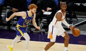 Local product Nico Mannion gets 1st start for Warriors vs. Suns