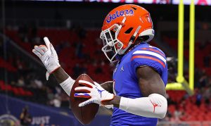 Cardinals select Kadarius Toney out of Florida in PFF's latest mock draft