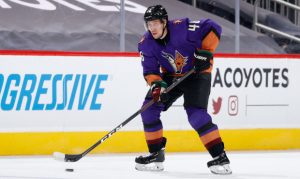 Arizona Coyotes D Ilya Lyubushkin scores 1st career NHL goal
