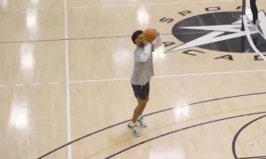 Cardinals QB Kyler Murray shows off ability to shoot from long range
