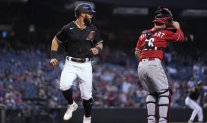 D-backs 1B Christian Walker to be patient with 'mild' oblique strain
