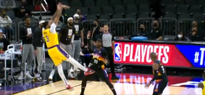 Lakers' Anthony Davis gets flagrant for kick to groin on Suns' Jae Crowder