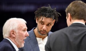Spurs' Popovich going to Duncan's HOF induction, not coaching vs. Suns