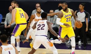Suns face daunting task of trying to limit Lakers' LeBron James in playoffs