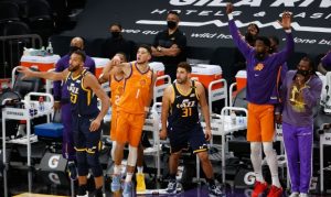 Jazz beats Kings to clinch 1st seed; Suns finish in 2nd
