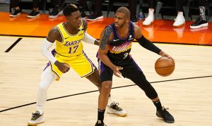 Chris Paul still bothered by shoulder for Suns vs. Lakers in Game 2 loss