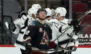 Arizona Coyotes eliminated from playoff contention after loss to Kings