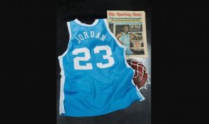 Michael Jordan jersey sets record selling for $1.38 million in auction