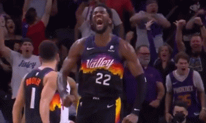 Kid takes off shirt to hype crowd in Suns' Game 2 win against Nuggets