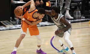 Maskless Devin Booker leads Suns to Game 4 win over Clippers in WCF