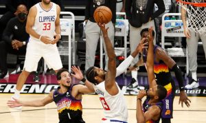 Clippers punch early, stave off Suns runs in Game 5 win
