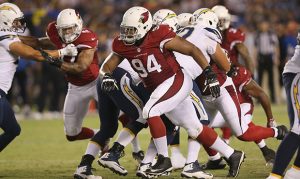Cardinals sign DL Xavier Williams to 1-year deal, release LB Shareef Miller