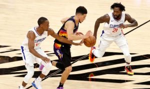 Devin Booker drops 40 points, 1st triple-double as Suns beat Clippers
