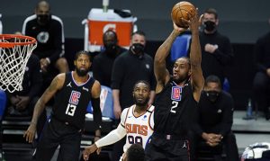 Clippers' Kawhi Leonard out for Game 1 vs. Suns due to right knee sprain