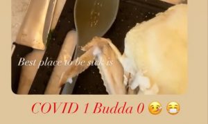 Cardinals S Budda Baker on Instagram: 'COVID 1 Budda 0'