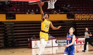 ASU's Josh Christopher improves draft stock at NBA draft combine