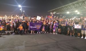 Watch: Fans give Suns parade at airport after Phoenix sweeps Nuggets