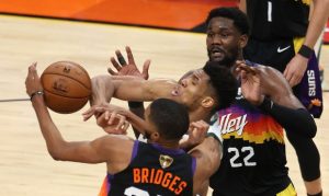 Suns drop 3rd straight in NBA Finals to Bucks, now facing elimination