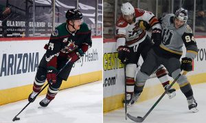 Arizona Coyotes sign pair of forwards to 2-way contracts