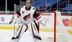 Coyotes GM Bill Armstrong looking to add to thin goalie depth