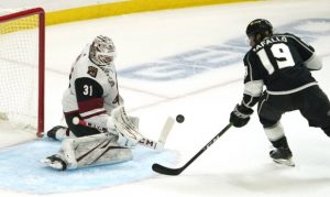 Coyotes trade G Adin Hill to Sharks for Josef Korenar and 2022 draft pick