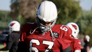 Panthers-Cardinals injury report: OL Justin Pugh ruled out for Week 10