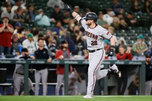 Seth Beer homers in first MLB at-bat, loss for D-backs to Mariners
