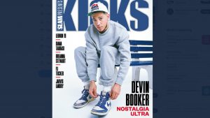 Suns G Devin Booker featured on Kicks Magazine cover