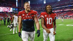 J.J. Watt and DeAndre Hopkins spent Wednesday giving back
