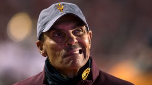 Report: ASU's Herm Edwards allegedly met recruits during dead period