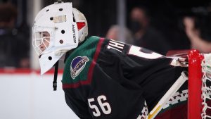 Coyotes sign goaltender Anson Thornton to 3-year entry-level deal