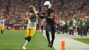 Cardinals' DeAndre Hopkins returns to game vs. Packers after hamstring injury